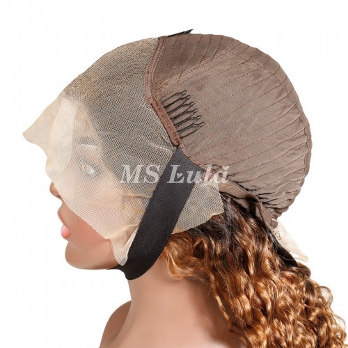 #1B/30 Color 13x4 Deep Wave Lace Front Wigs | Human Hair Wig | Lace Front